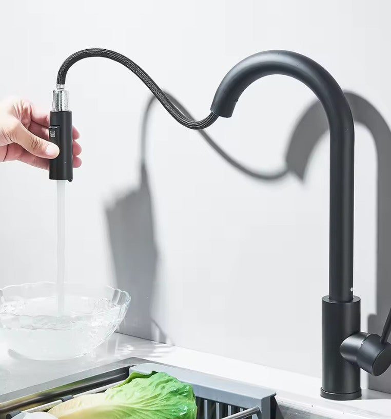Uittrekbare Keukenkraan 360°